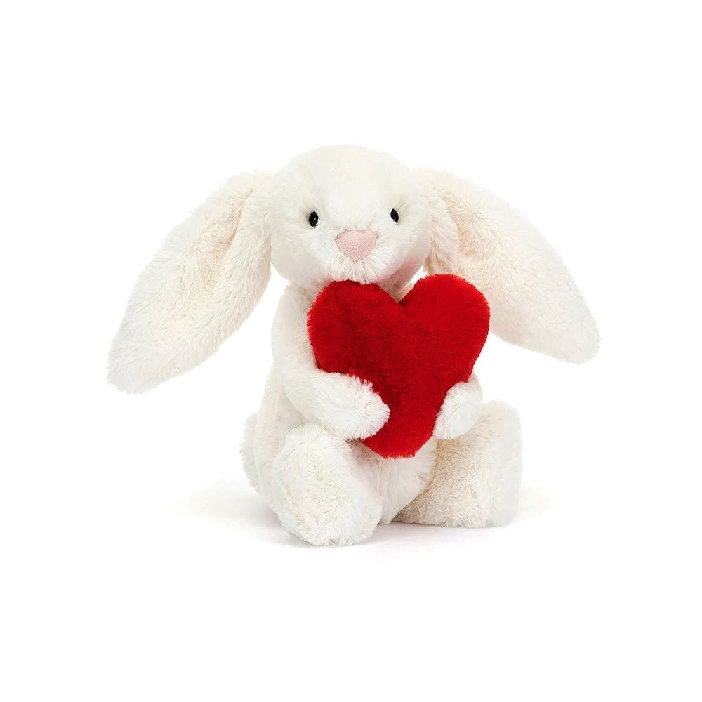 Jellycat Bashful Red Love Heart Bunny - Image 4