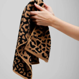 Typical Stretch Hand Towel 2 Pack - Wild Leopard