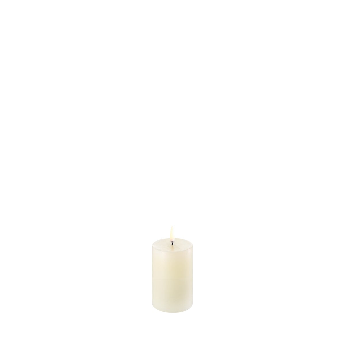 Uyuni LED Ivory Mini Pillar Candle - Image 2