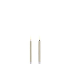 Uyuni LED Ivory Mini Taper Candles