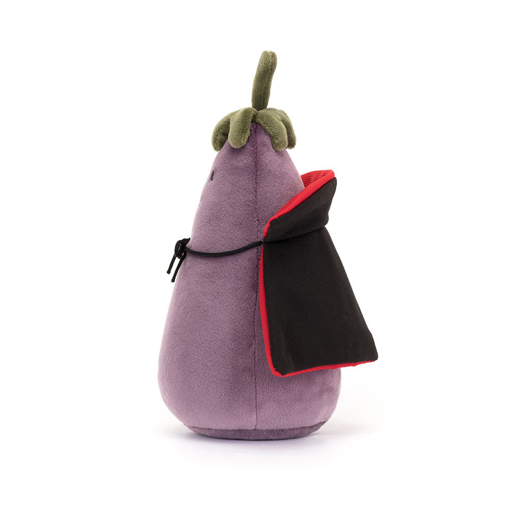 RETIRED Jellycat Vivacious Egg Plant Vampire - Image 2