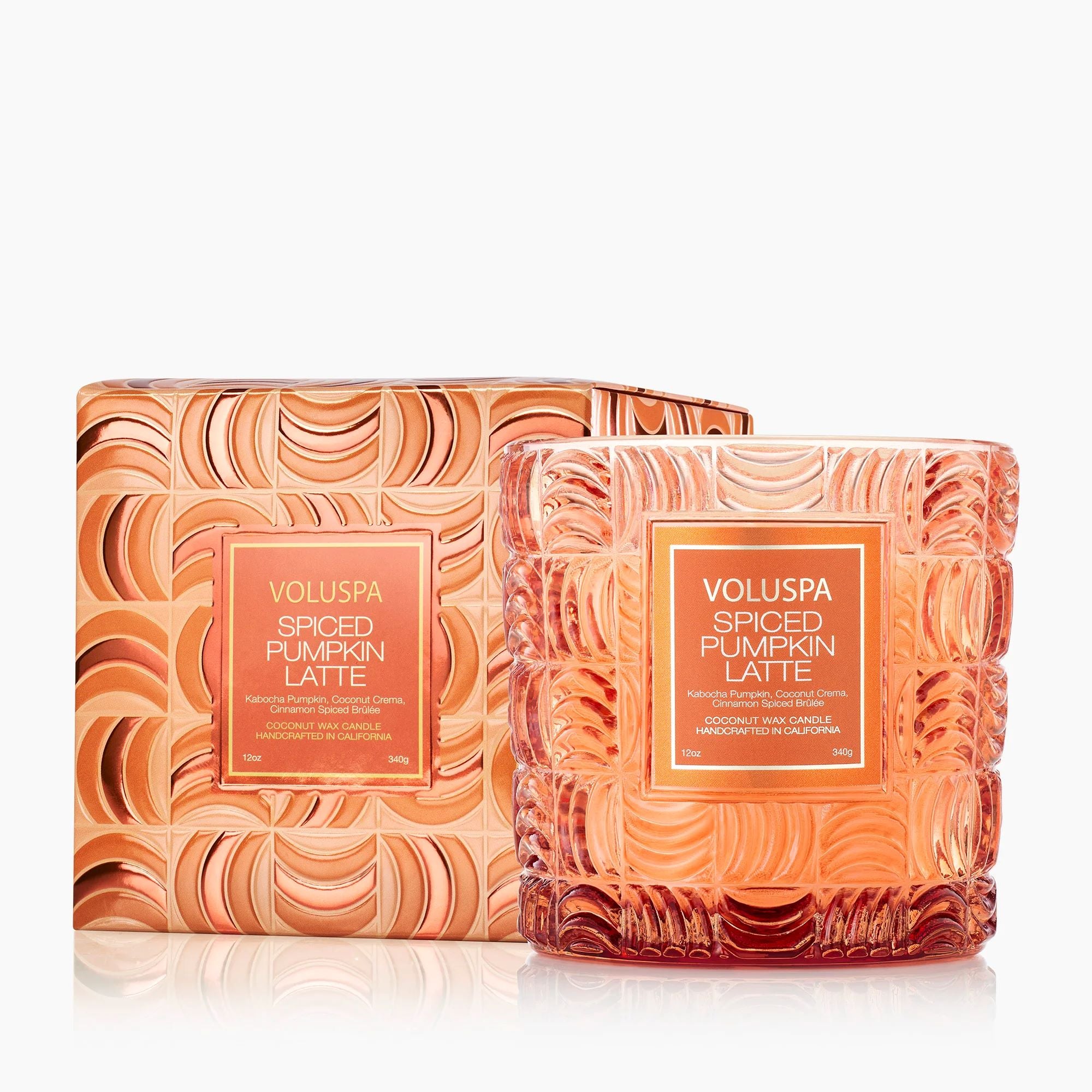 Voluspa Spiced Pumpkin Latte Classic Candle - Image 2
