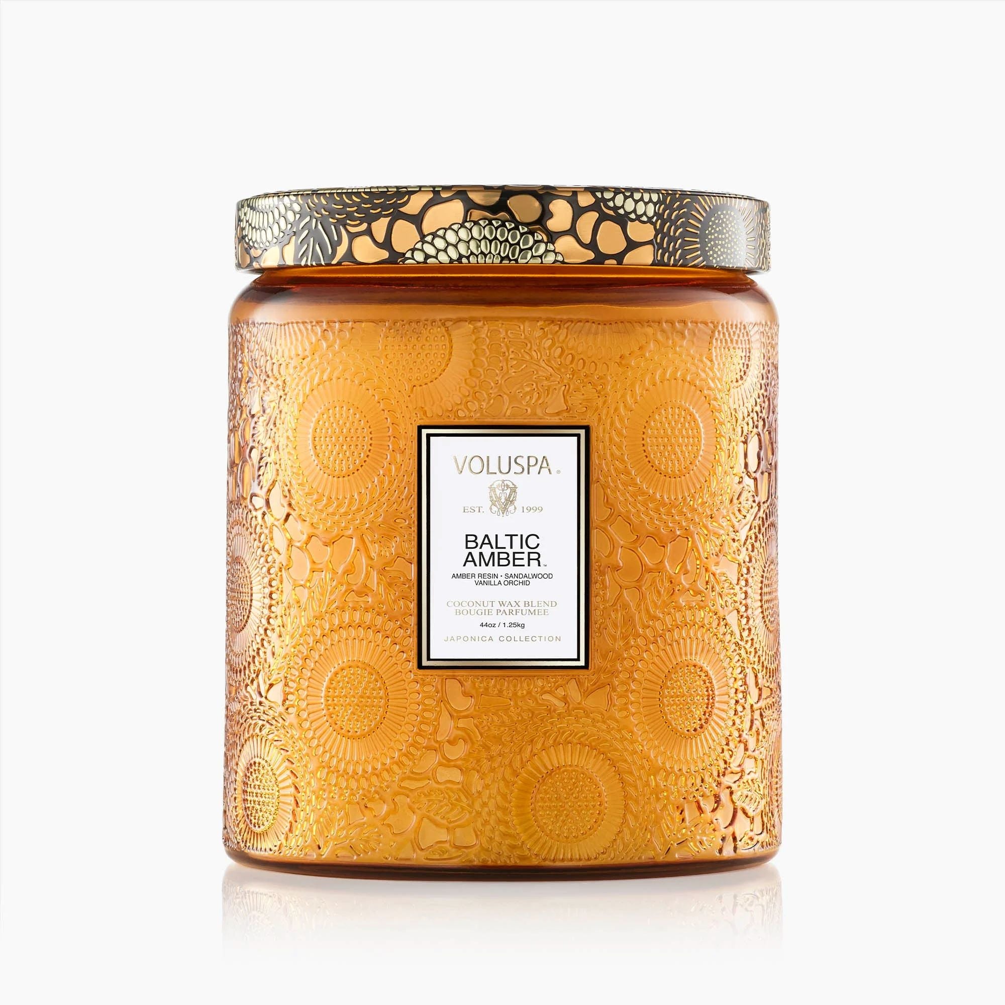 Voluspa Baltic Amber Luxe Jar Candle - Image 2