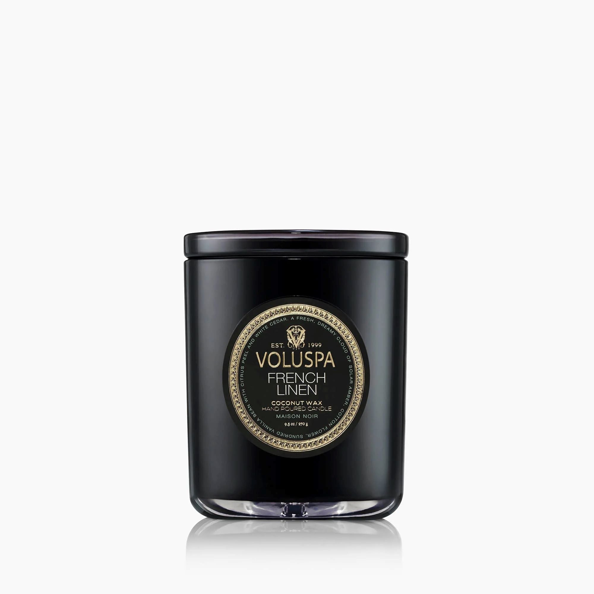 Voluspa French Linen Classic Candle - Image 3