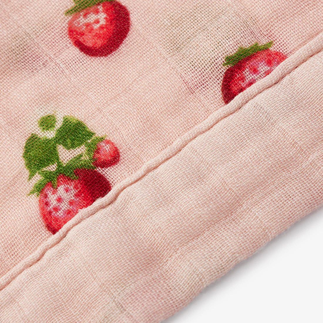 Strawberry Bamboo Mini Lovey - Image 4