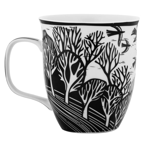 Horse Black & White Boho Mug - Image 3