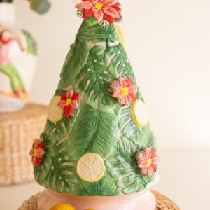 Ceramic Christmas Tree with Lemons