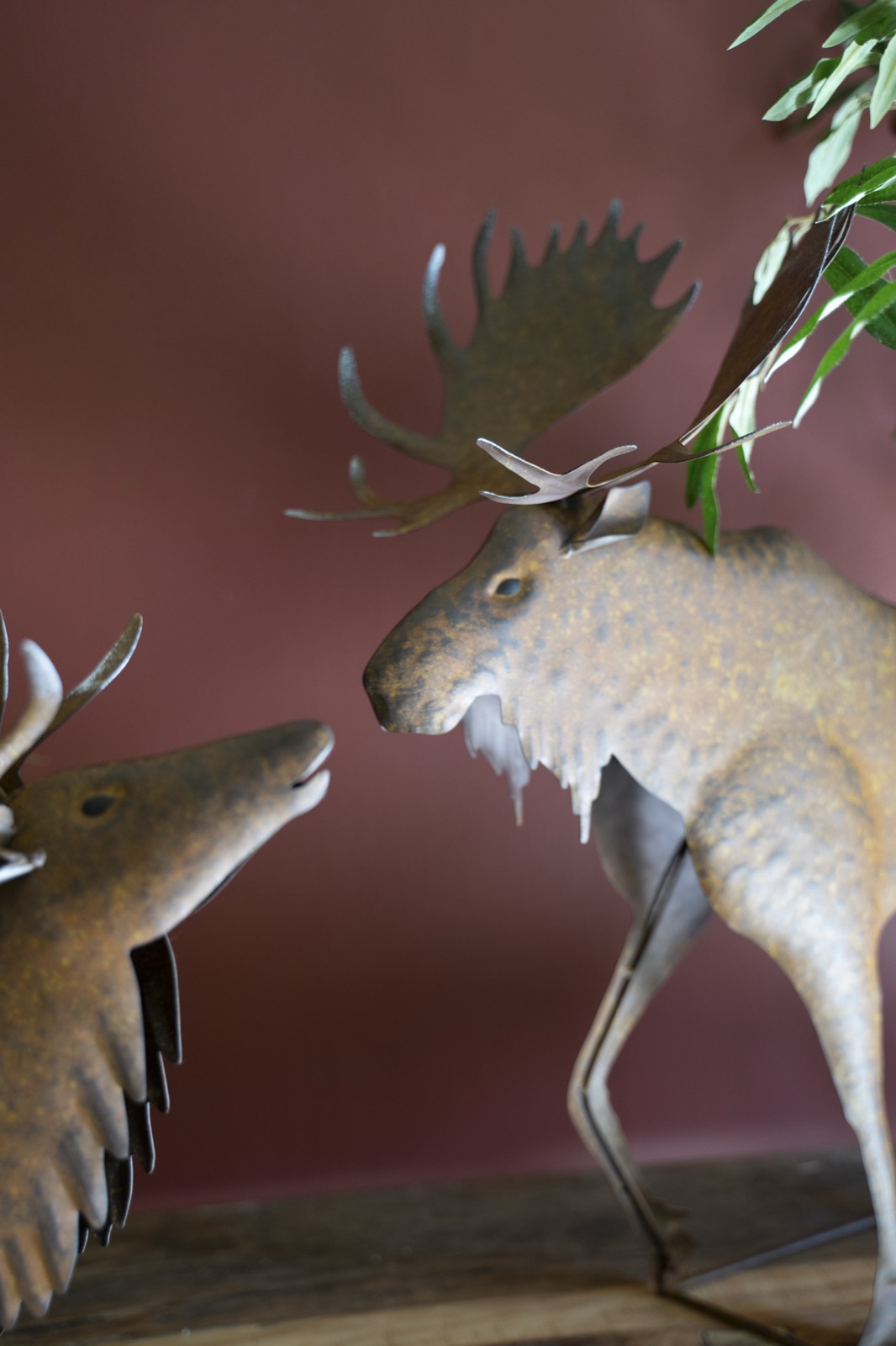 Rustic Metal Elk