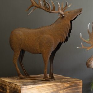 Rustic Metal Elk