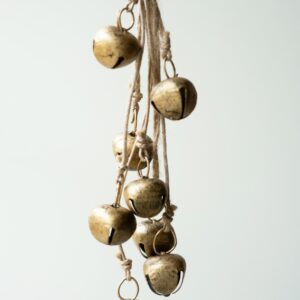 Jingle Bell Bunch on a Jute Rope (min 6)