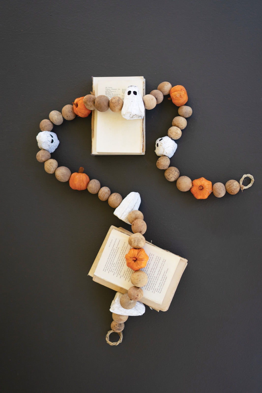 Gourd Ghost Pumpkin Garland 72inches
