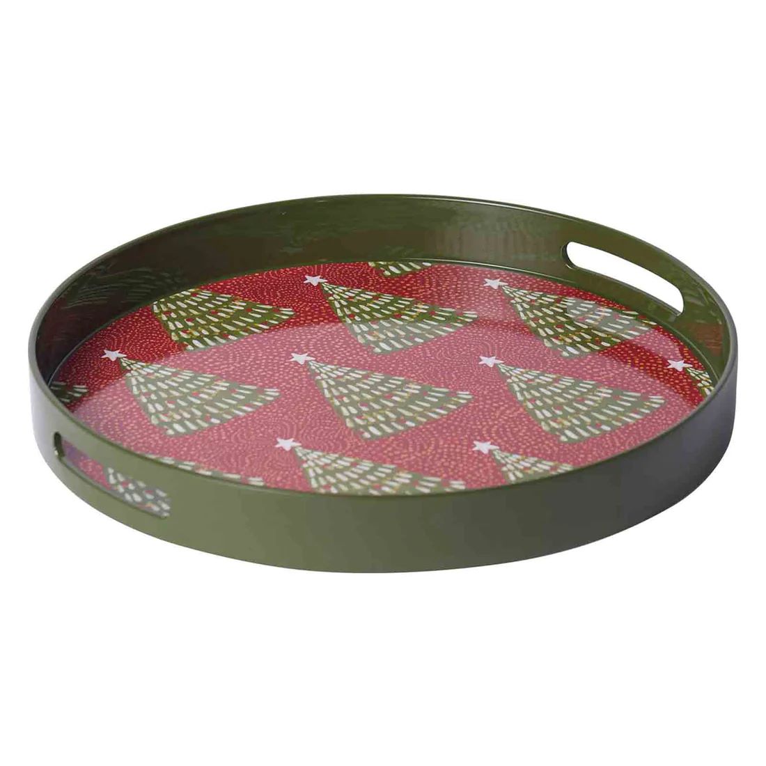 Filigree Trees Round Tray - Image 2