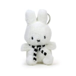 Miffy with Scarf Keychain White