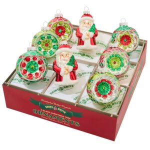 Holiday Splendor Figures and Reflector Rounds, 8 Count