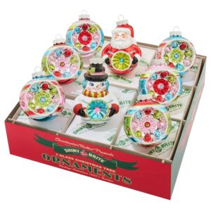 Festive Fete Figures and Reflector Rounds, 8 Count