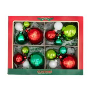 Holiday Splendor 4pc. 1.25in. 1.75in., and 2.5in. Clusters