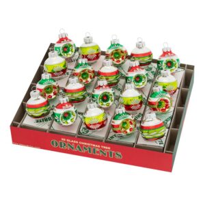 Holiday Splendor Half Reflector Half Rounds, 20 Count