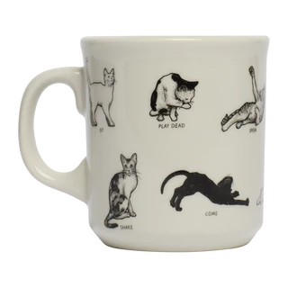 Cat Tricks Mug 12oz