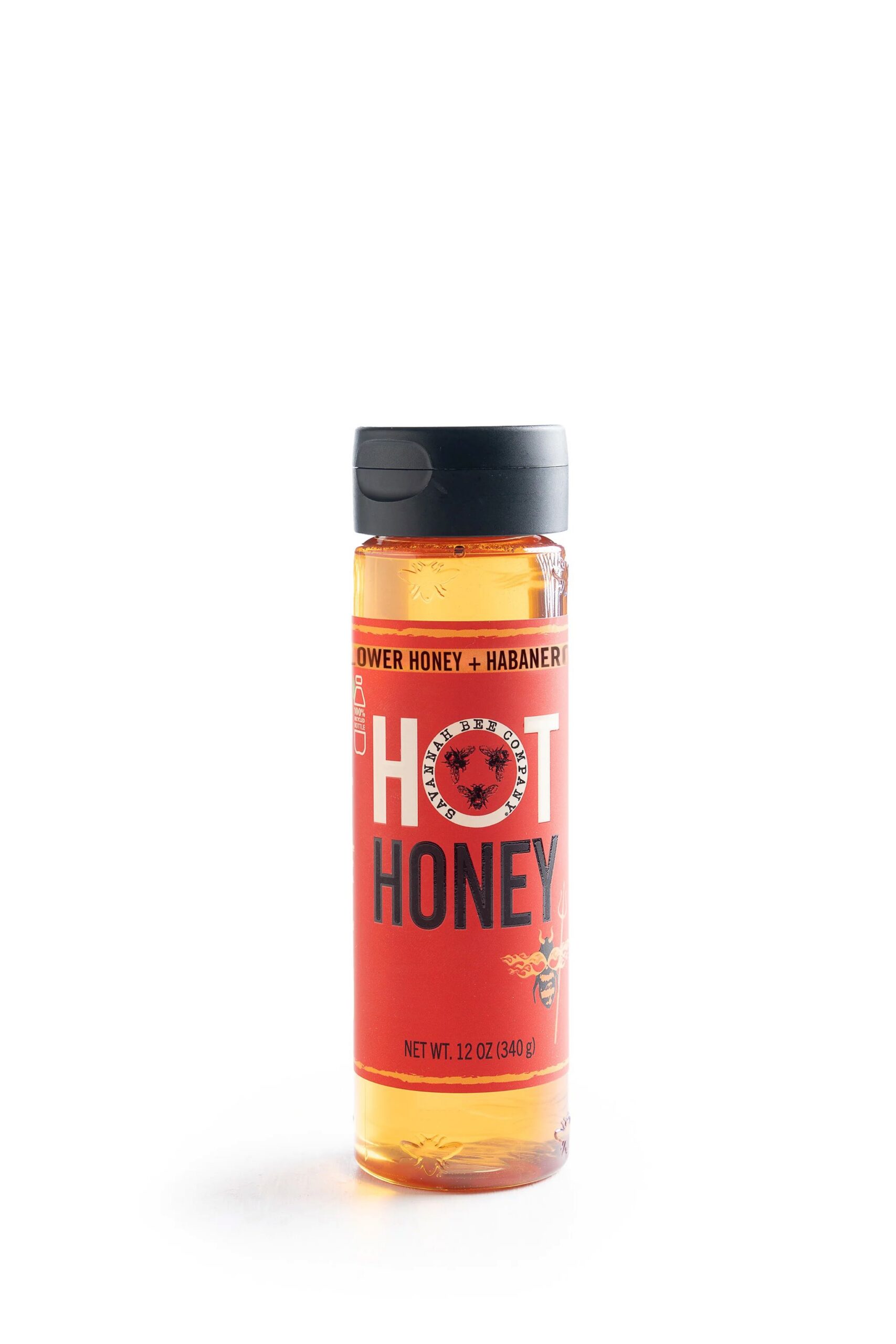 Savannah Bee Company Hot Honey Squeeze Jar