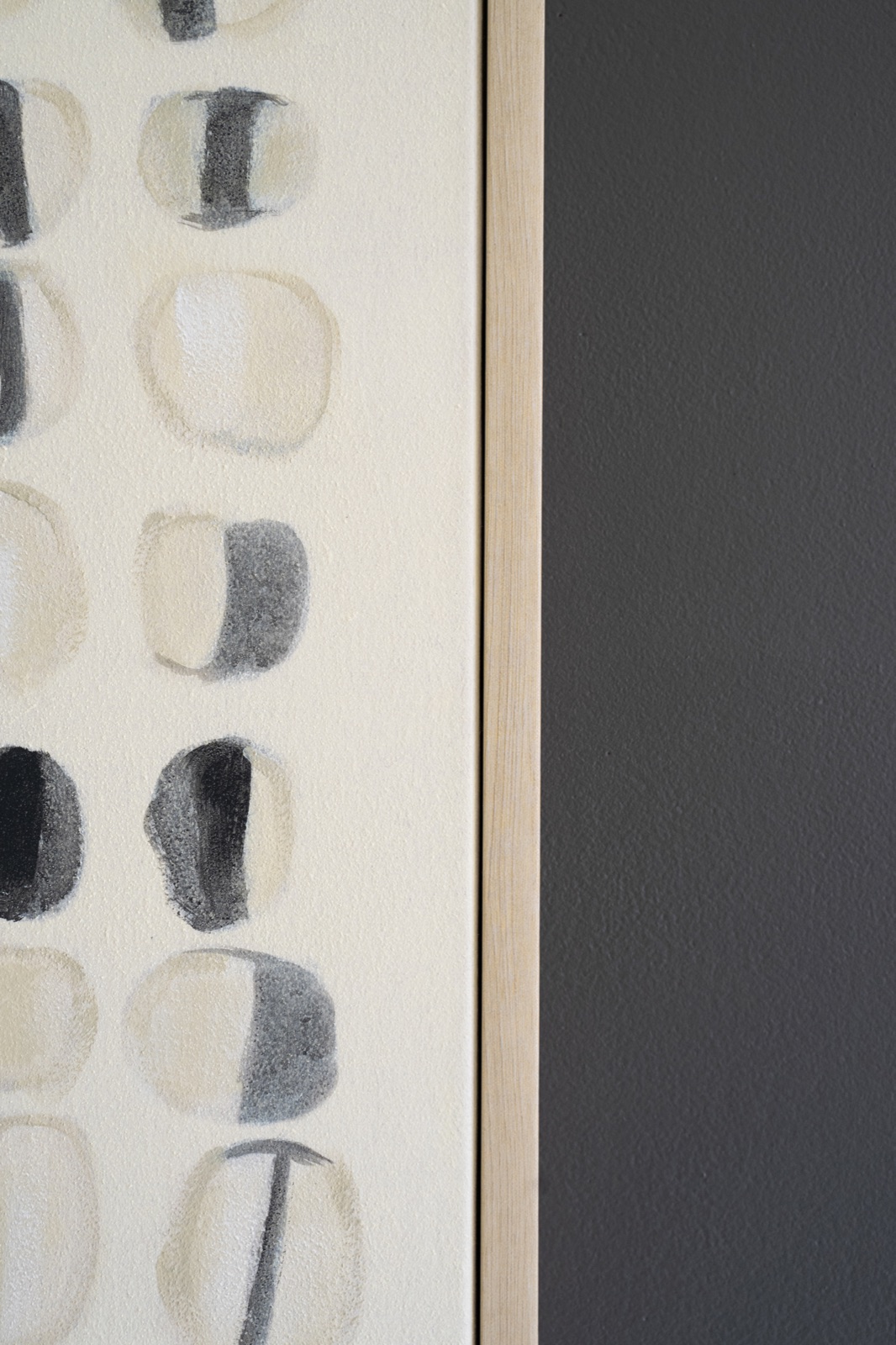 Framed Acrylic Painting - Abstract
