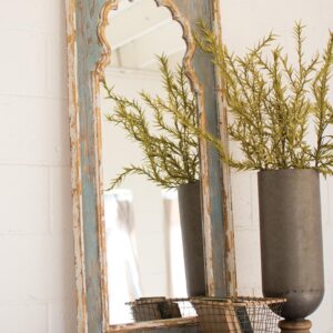 Painted Wooden Mirror