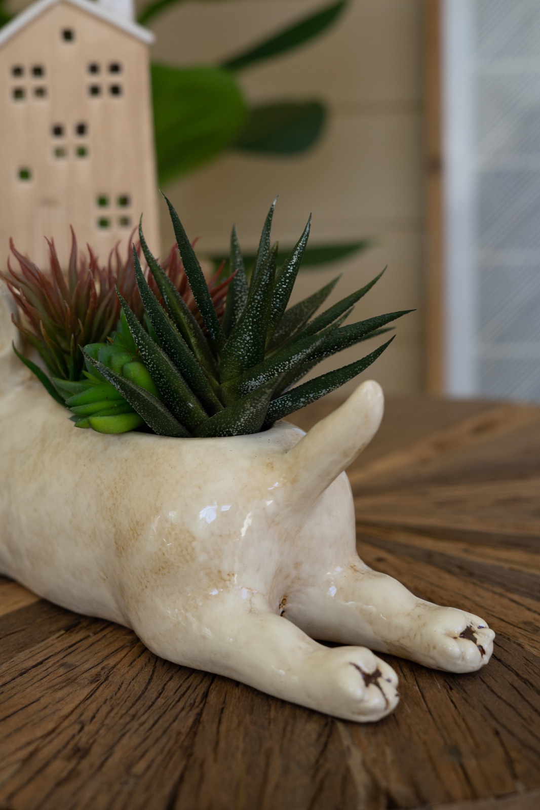 Ceramic Bull Terrier Planter (min 2)
