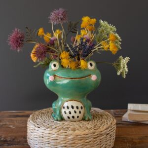 Ceramic Frog Planter (min 2)