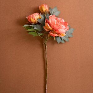 Artificial Peony Spray