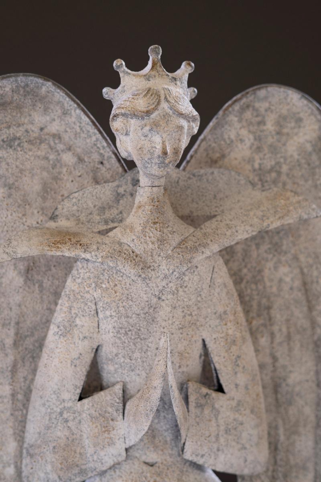 Rustic Metal Christmas Angel