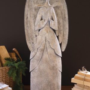 Rustic Metal Christmas Angel