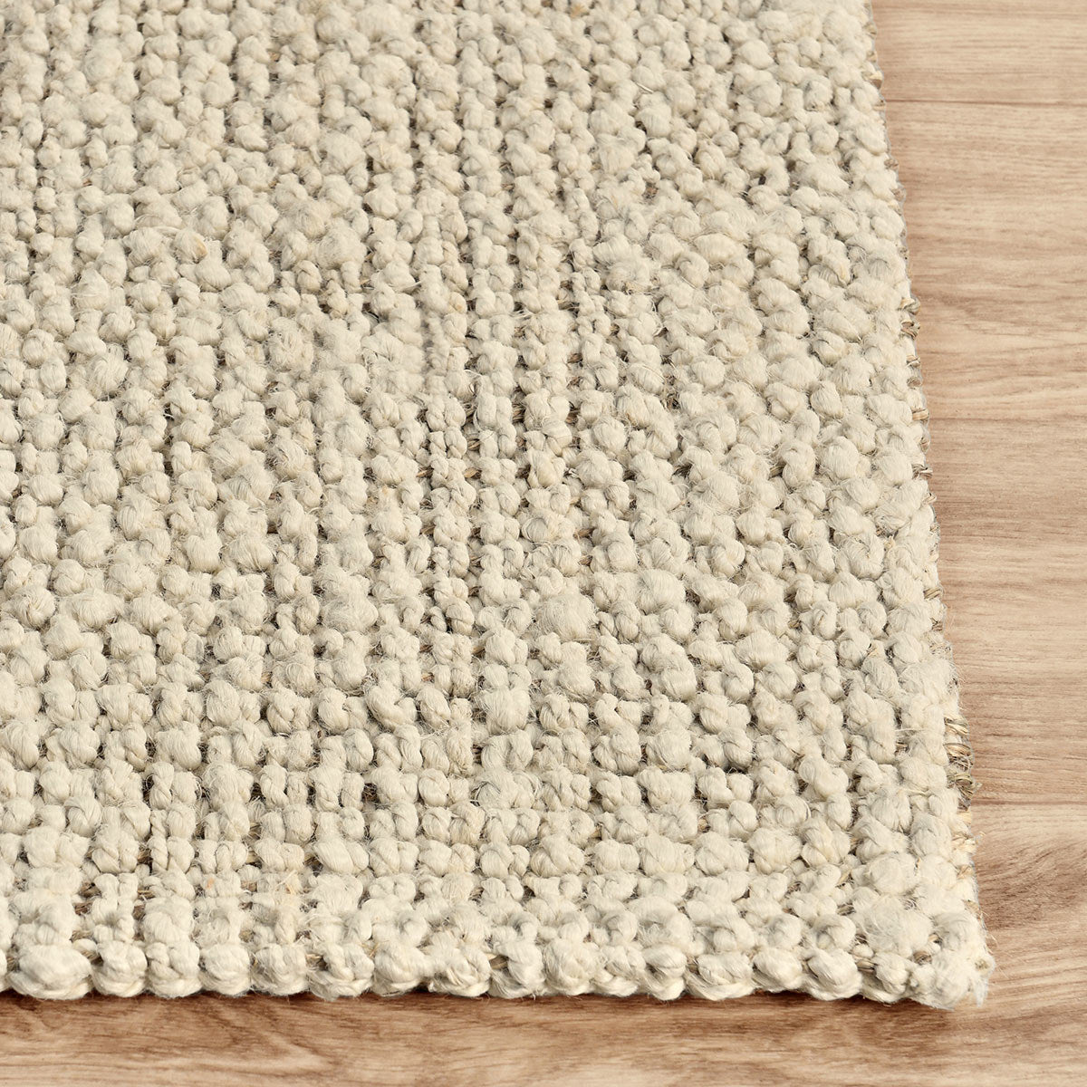 Chunky Loop Ivory Rug - view 3