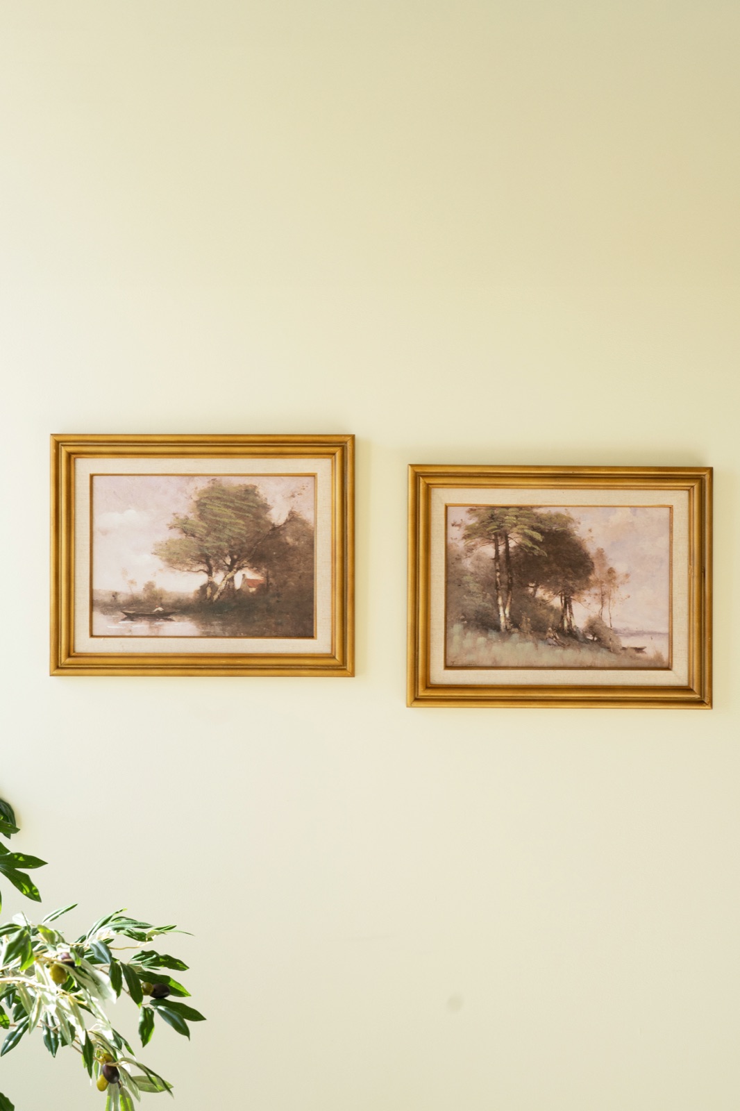 Set of Two Framed Landscape Prints