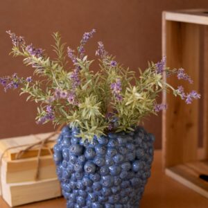 Ceramic Blueberry Vase