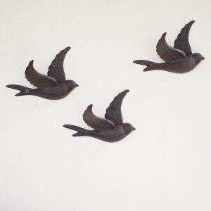 Cast Iron Flying Bird Wall Hook (min 4)