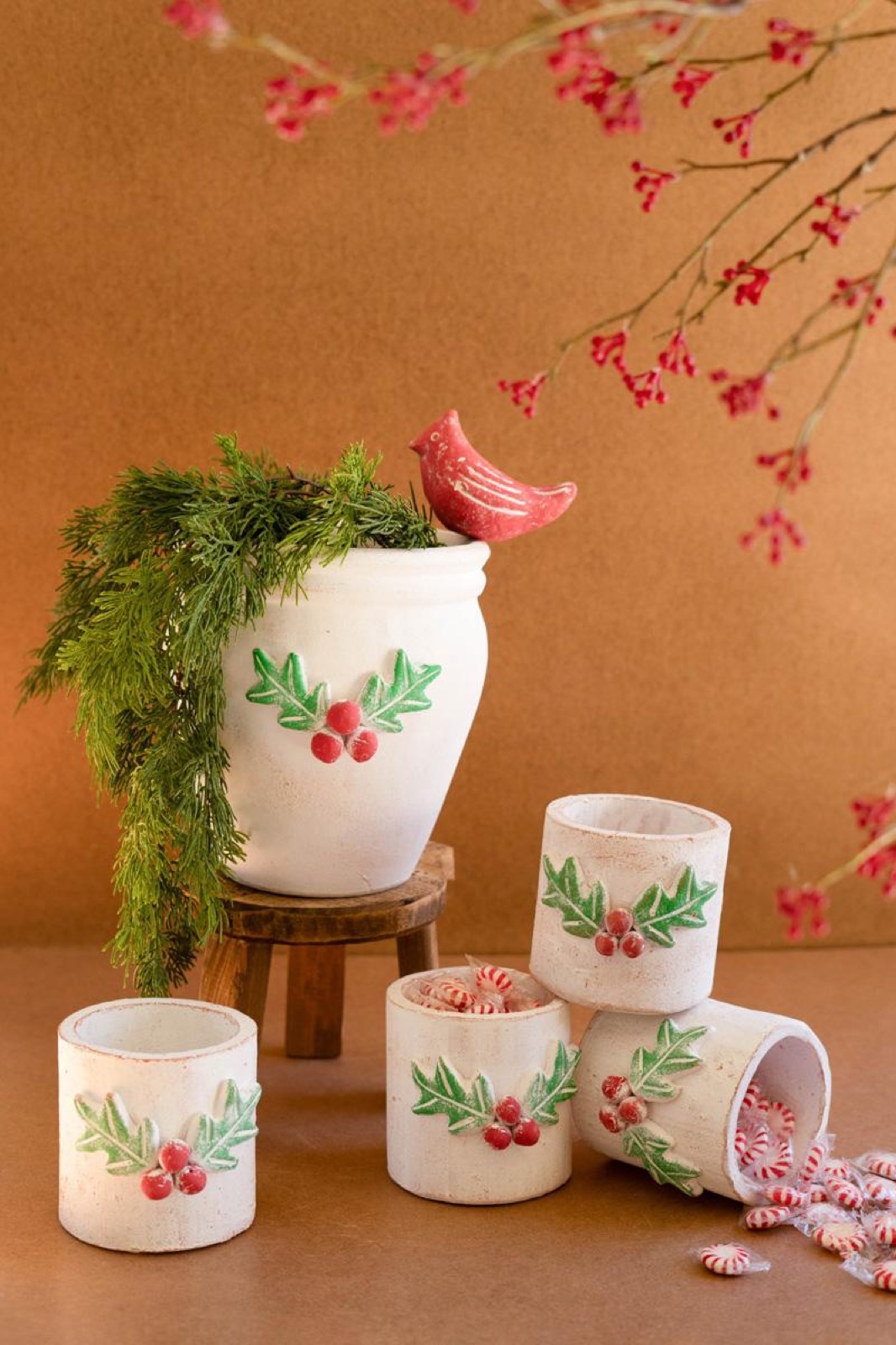 Clay Container - Holly