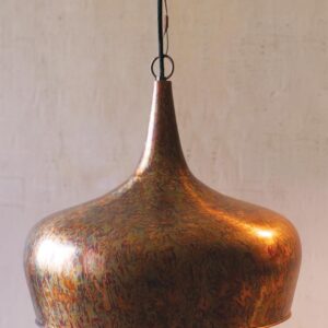 Tear Drop Pendant Light - Rustic Finish