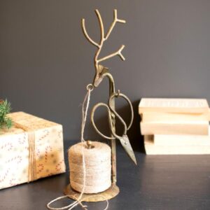 Forged-iron Deer Jute Holder
