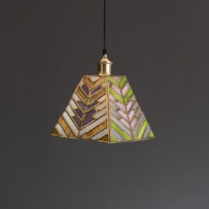 Stained Glass Pendant Lamp #3