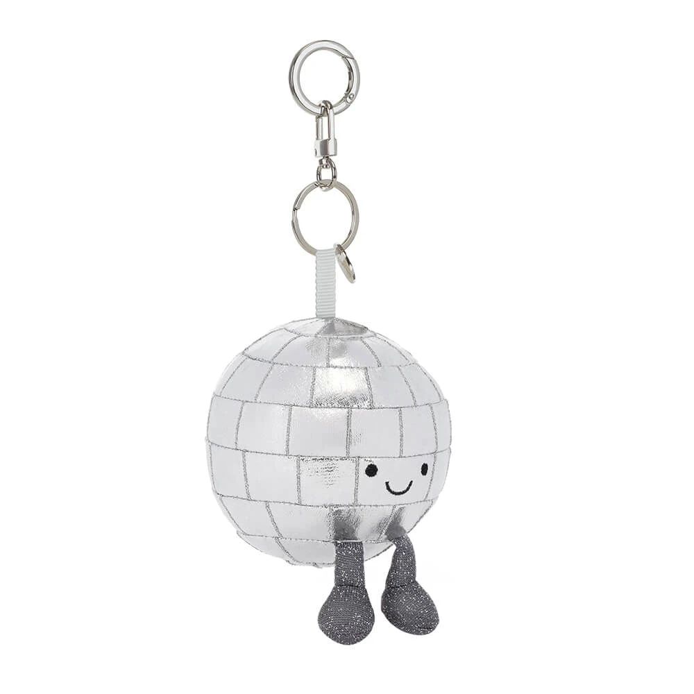 Jellycat Amuseables Disco Ball Key Chain Bag Charm - Image 4