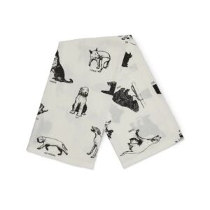 Dog Tricks Tea Towel