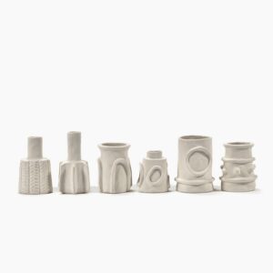 Serax Molly | Set of 6 Different Vases Beige