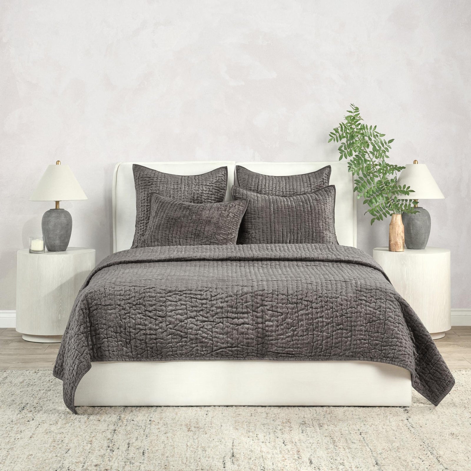 Bari Velvet Desert Quilt Set - view 3