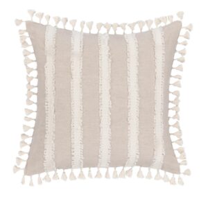 Edisto Natural/Ivory Pillow