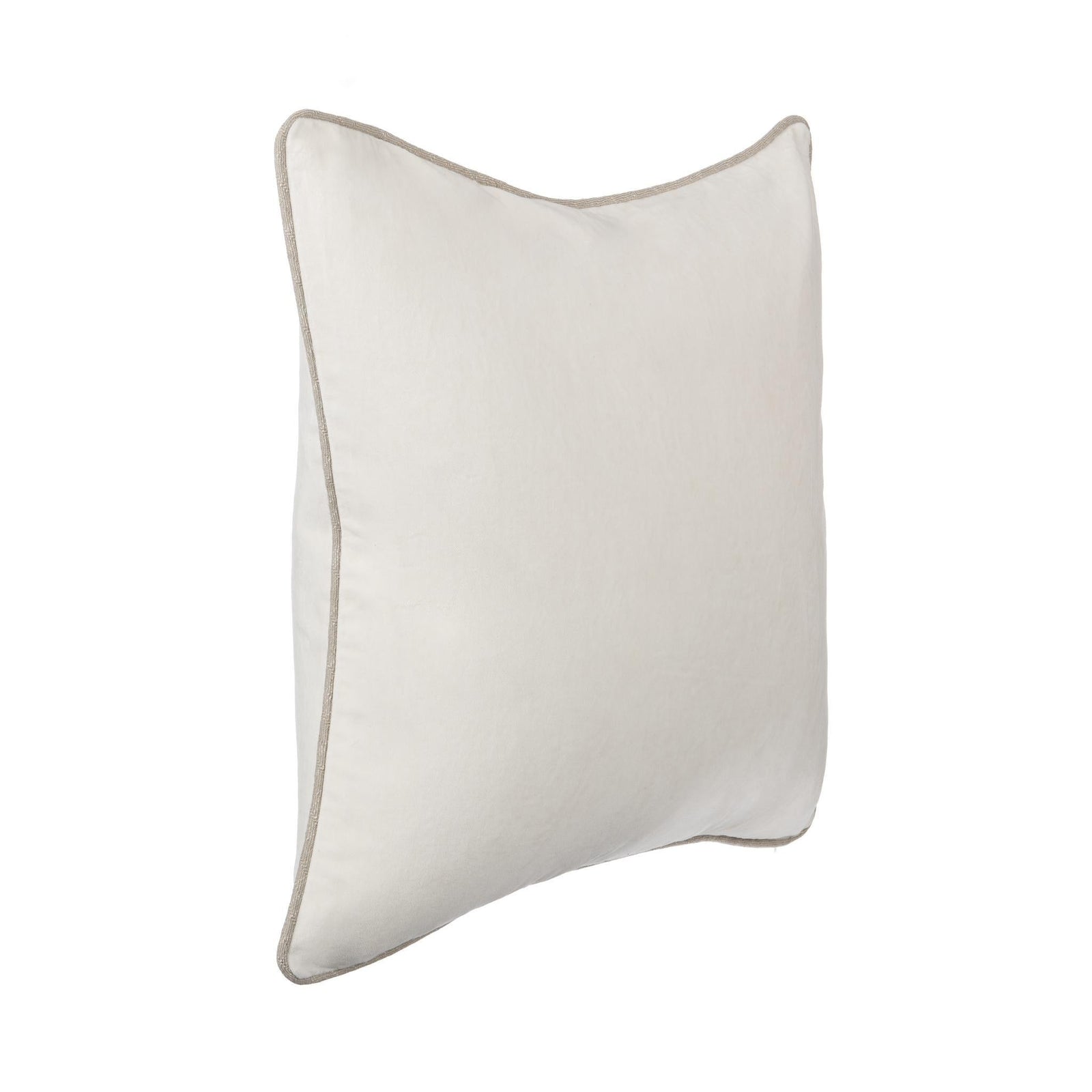 Heirloom Velvet Ivory Pillow - view 2