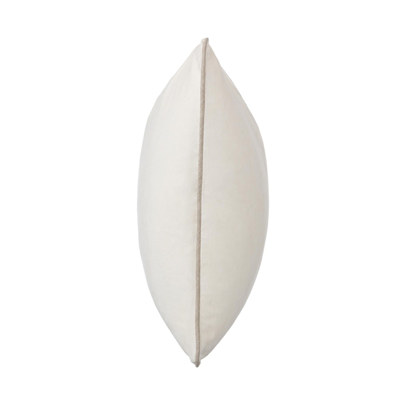 Heirloom Velvet Ivory Pillow - view 3