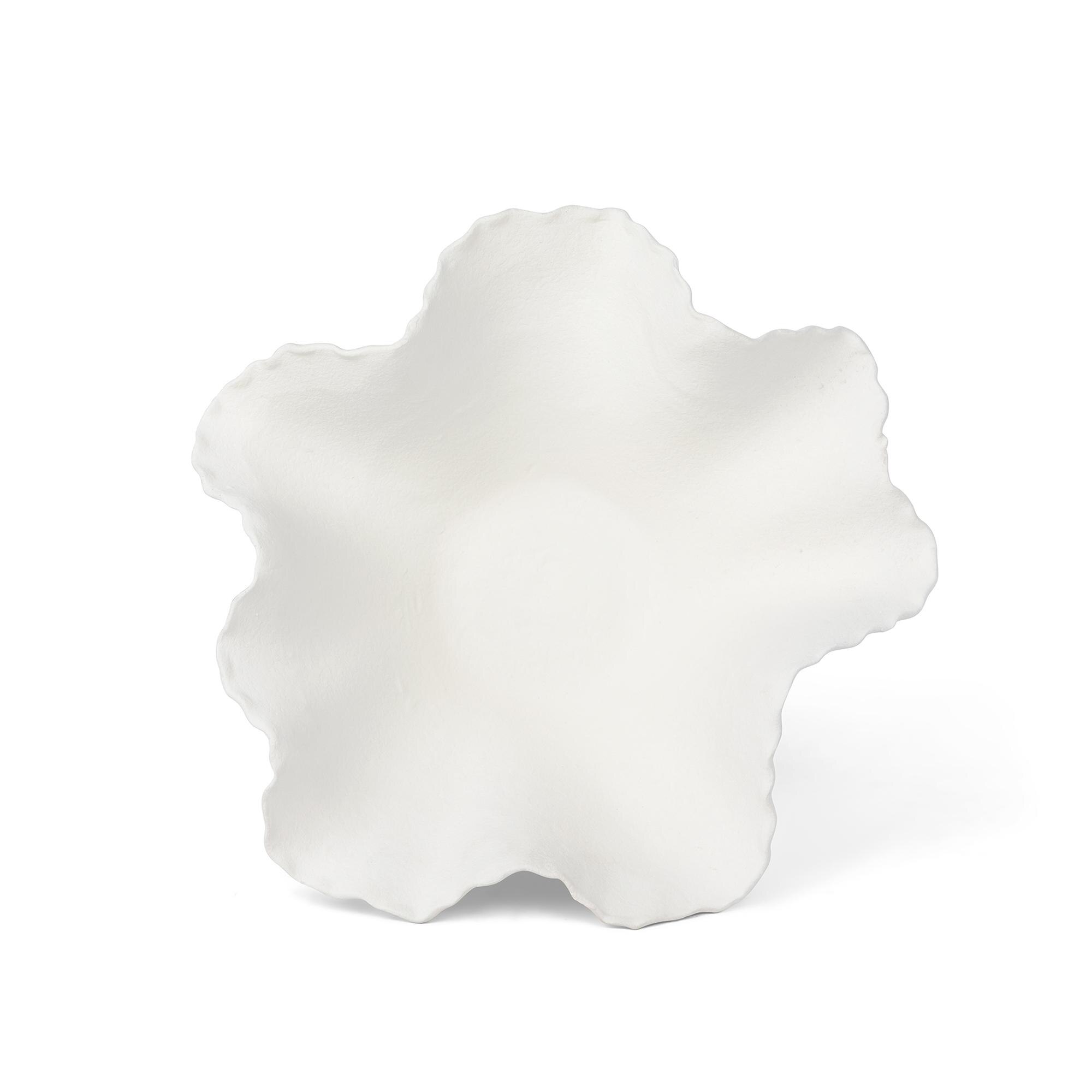 Bloom Bowl, Small, Matte White - view 3