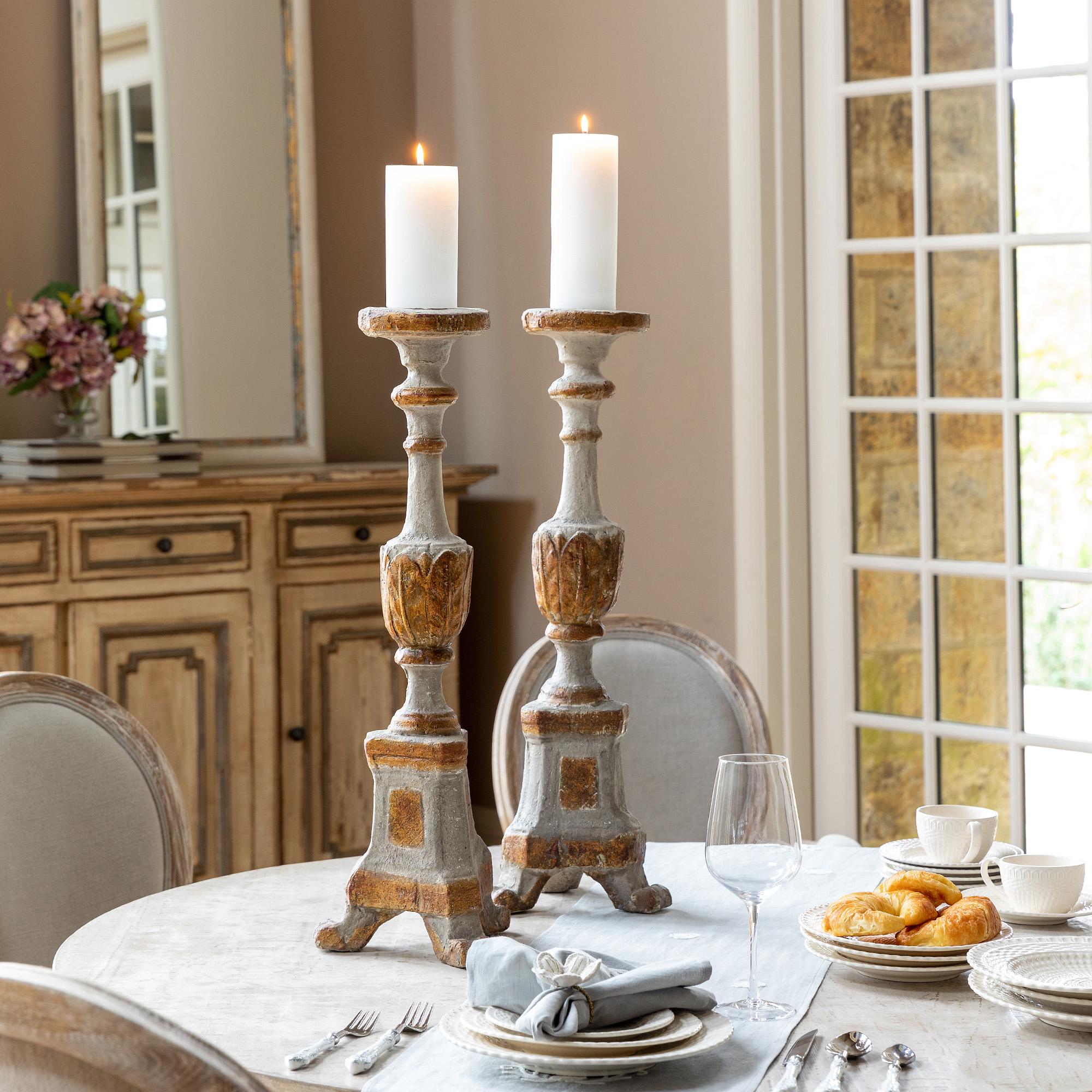 Old World Candlestick - view 3