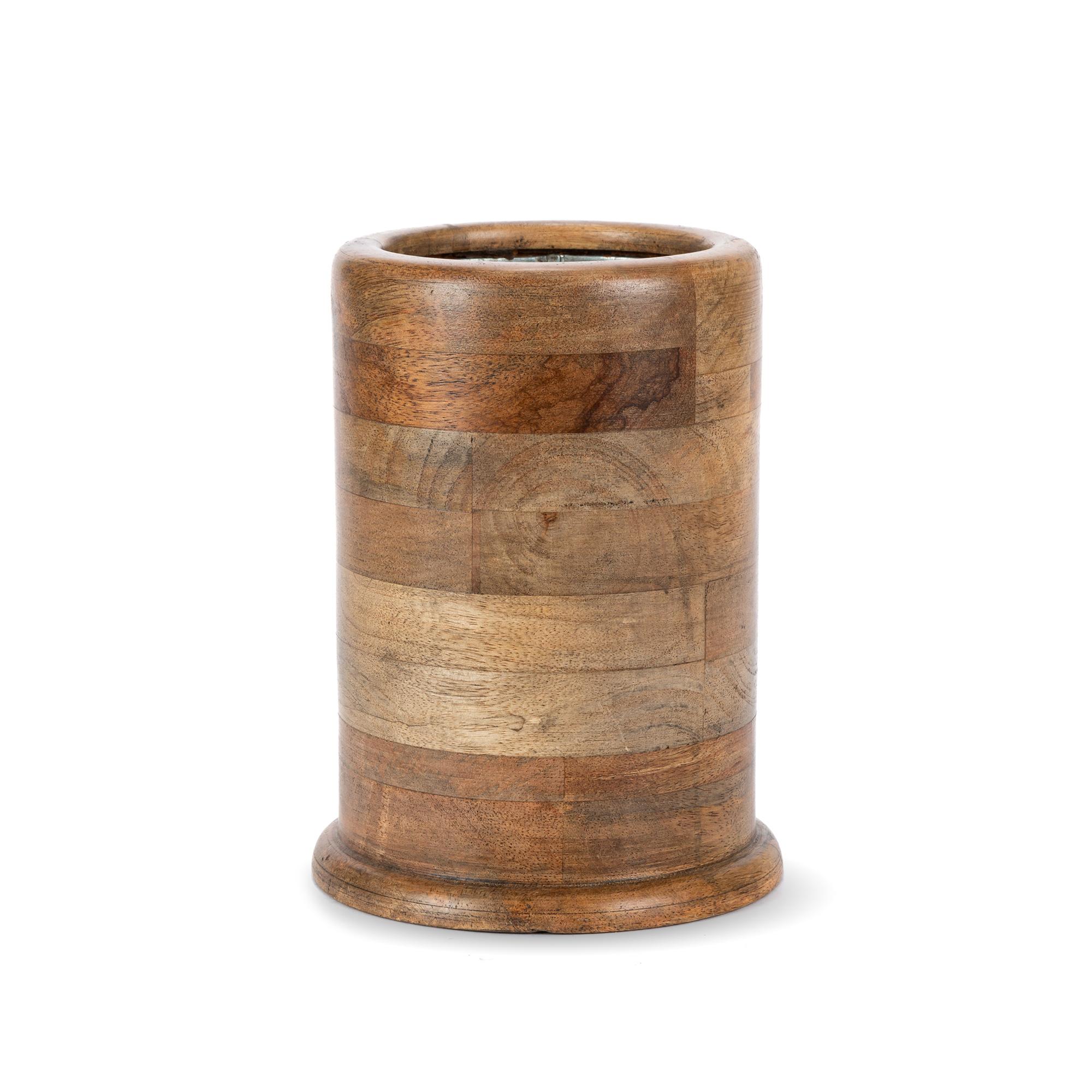 Heritage Inlay Wood Wine Chiller - view 2
