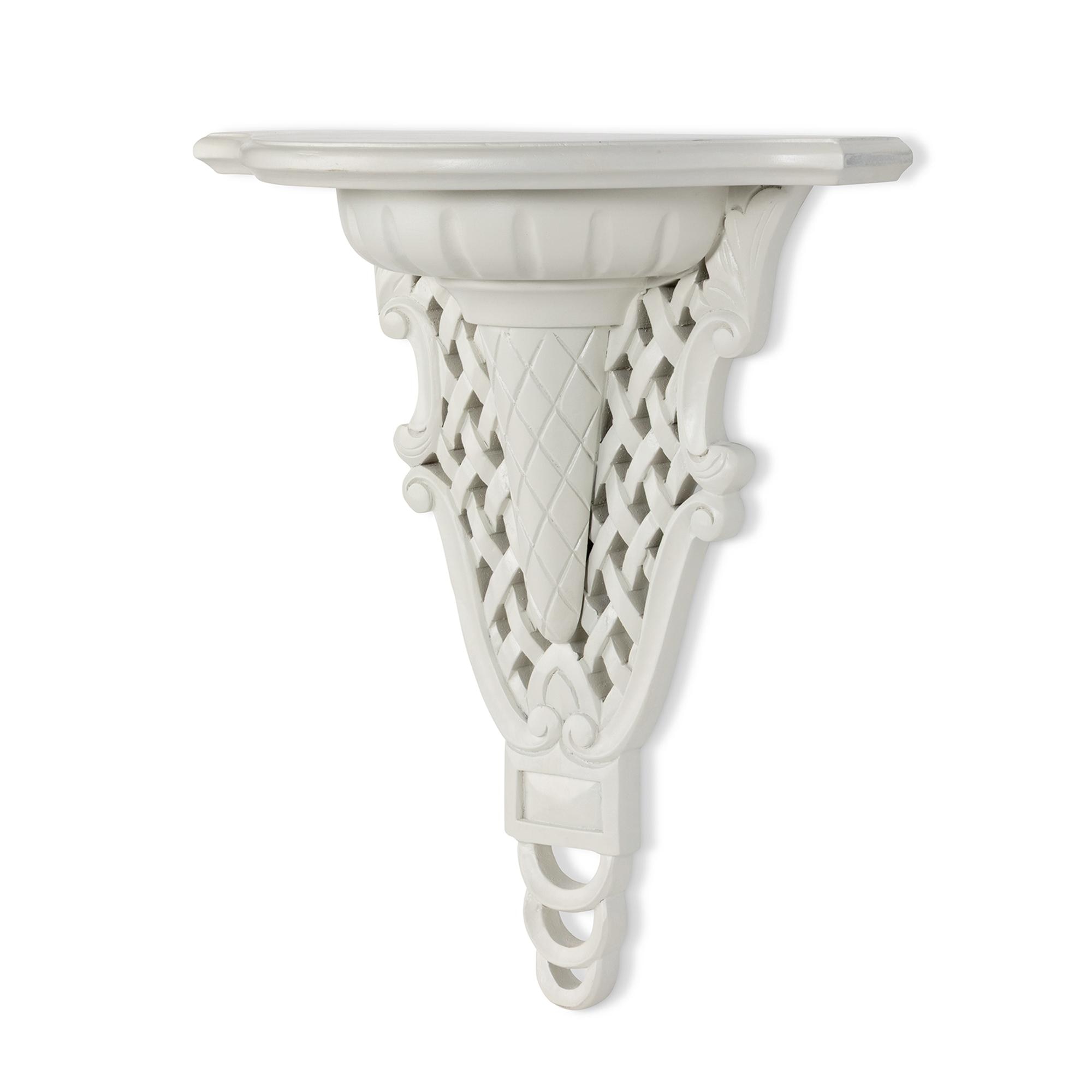 Florentine Wall Bracket, White