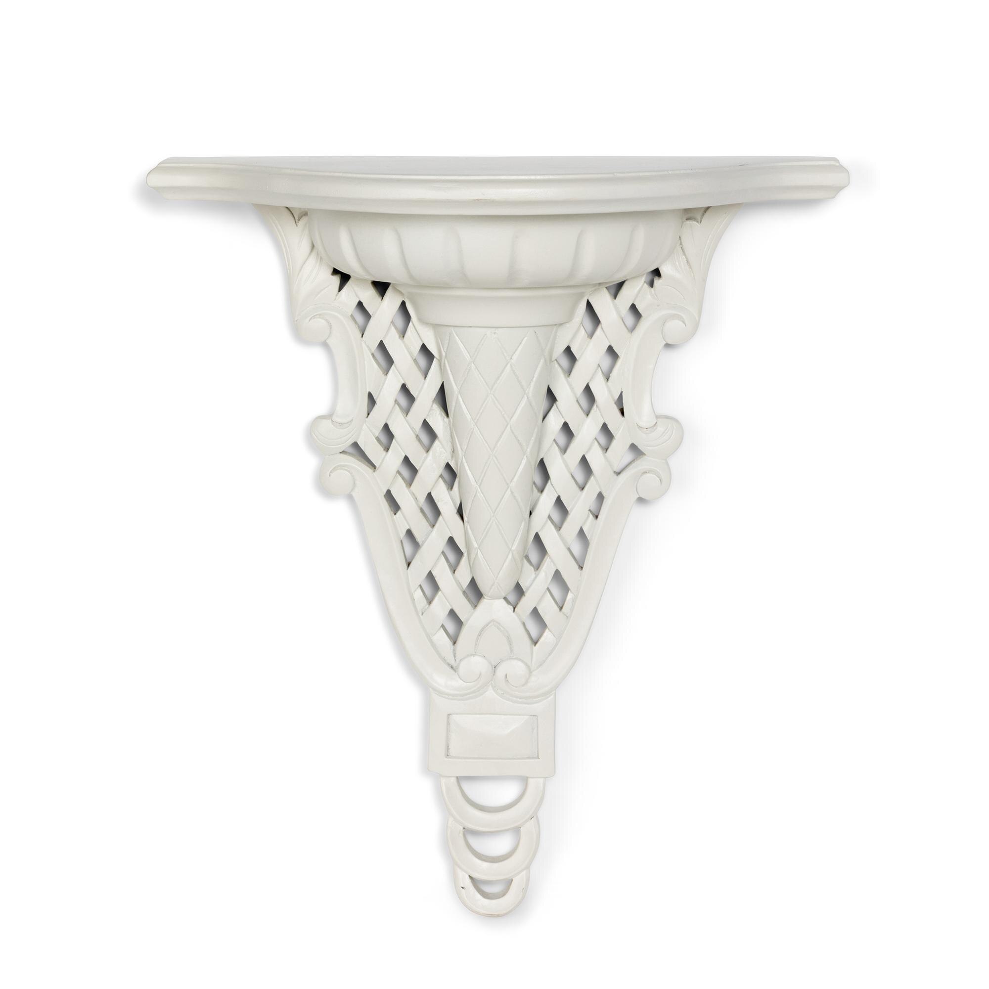 Florentine Wall Bracket, White - view 2
